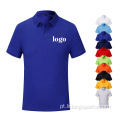 Verão confortável esporte de camiseta polo casual